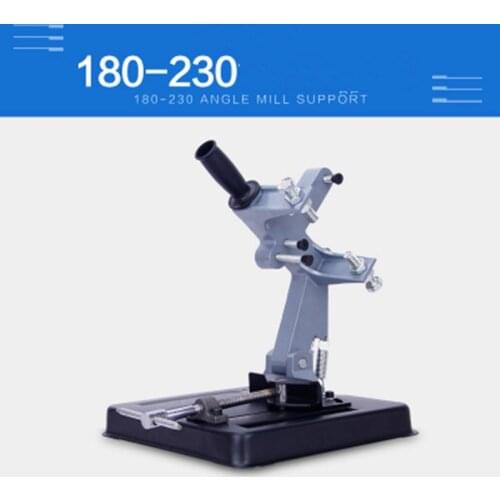 Electric angle grinder holder universal desktop for angle ginder support shelf 180-230mm large saw blade angle grinder support