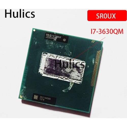 Hulics Original Intel Core i7-3630QM i7 3630QM SR0UX 2.4 GHz Quad-Core Eight-Thread CPU Processor 6M 45W Socket G2 / rPGA988B