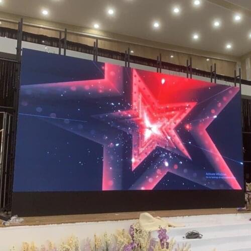 Indoor P4.81 Pixel Pitch High Resolution Event Advertising Led Wall Display Factory Supply