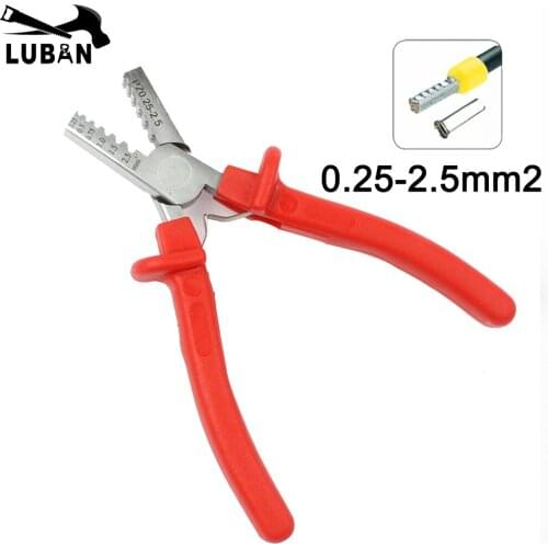 PZ 0.25-2.5 GERMANY STYLE CRIMPING PILER FOR terminal 0.25-2.5mm2 CRIMPING PLIERS crimping tools