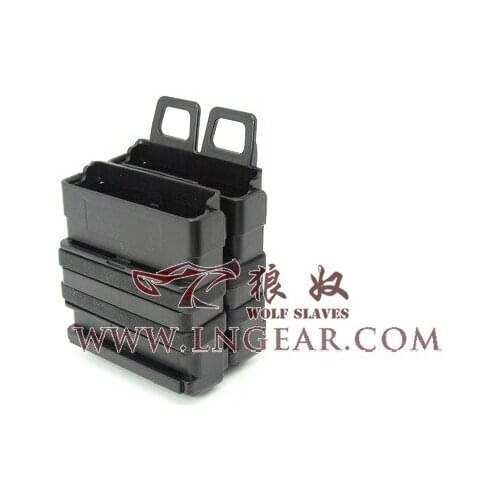 WholeSale 100sets/lot Fast Mag FOR M4 MAG (7.62) m4 magazine Pouches magazine Bags Tactical model Black or Mud color