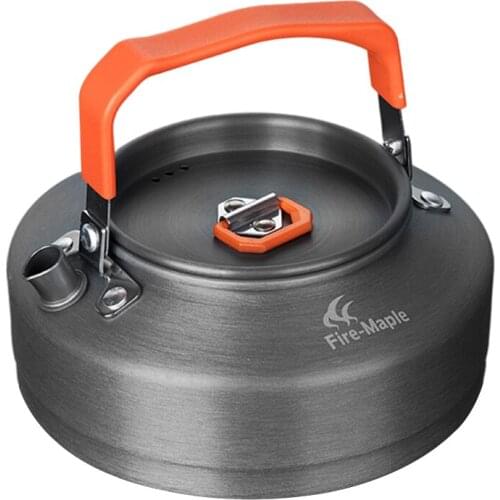 0.8L Outdoor Camping Cookware Portable Ultralight Water Kettle Teapot Camping Picnic Coffee Pot Outdoor Camping Equipment