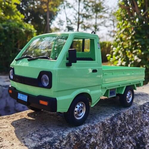 RC Truck WPL D12 Carry 1/10 4WD Simulation Drift truck Climbing Car LED Light car Toys For Boys Kids Gifts