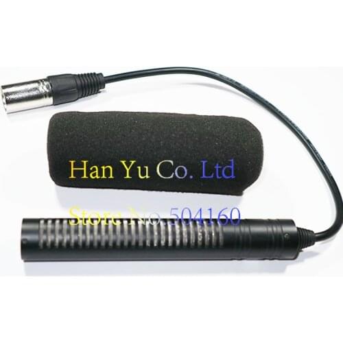 Microphone for Panasonic AG-HPX255 AG-DVX200 AK-HC3800 AK-HC3500A as AJ-MC700P for Sony HVR-A1U HVR-A1N HVR-V1U as ECM-NV1