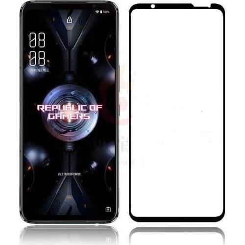 2PCS 9H HD Full Cover Tempered Glass For ASUS Rog 5 Phone 3 Screen Protector Protective Glass Film For ASUS Rog 5