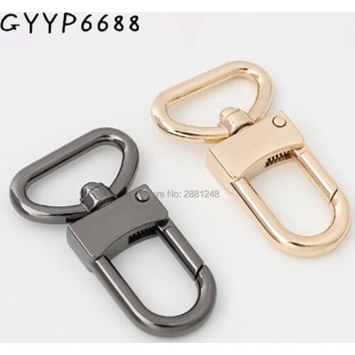 25mm 4 colors High quality tone trigger snap hook bag hook clasp diy metal clip swivel dog leash hardware