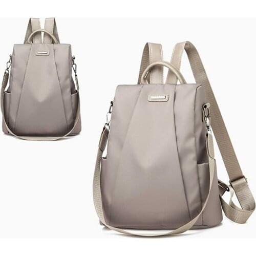 Womens Portable Anti-theft Travel Backpack Girls Casual Oxford Larger Capacity Shoulder Bag Schoolbag Hot