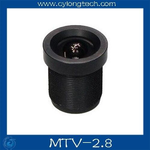 2.8mm cctv board camera lens Board Fixed F2.5 Lens Free shipping.mtv-2.8mm lens