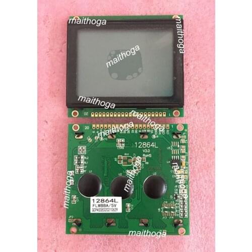 2.99 inch 20PIN COB Parallel LCD12864L Graphic Screen Module KS0108B Controller 3.3V 5V Blue/Yellow Green/Grey Backlight