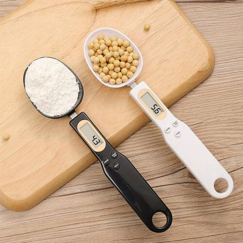 500g / 0.1g Precise Digital Measuring Spoons Electronic LCD Digital Spoon Weight Volumn Food Scale Gram Mini Kitchen Tool Scales