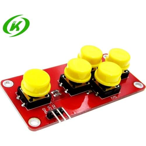 AD Keyboard Simulate Five Key Module Analog Button Sensor Expansion Board