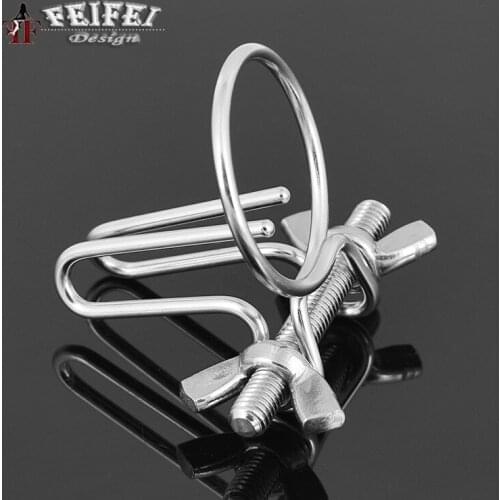 Hot Cock Plug Stainless Steel Sexy Toys adjustable penis plug Ring Urethral Sound for Male Masturbation