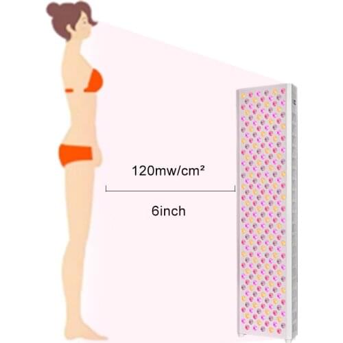 Beauty skin care and spa use with floor stand 660 850nm led red light therapy panel