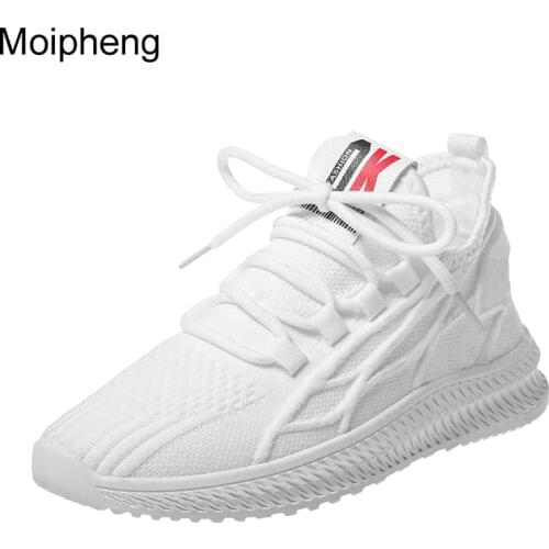 Moipheng Womens Breathable Mesh Flat Shoes Light Soft Shoes Women Tennis Shoes Female Casual Walking Sneakers Zapatos De Mujer
