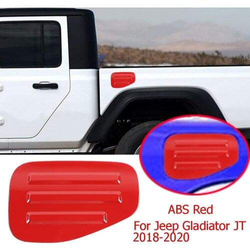 Fuel Tank Cover Door Gas Filler Cap Fit Forfor Jeep Gladiator JT 2018-2020