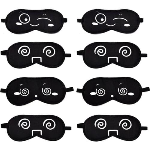 Mask Black Mask Bandage On Eyes Sleep Mask For Sleeping Emotion Sleeping Eye Mask Black Eye Shade Sleep Restful Sleep