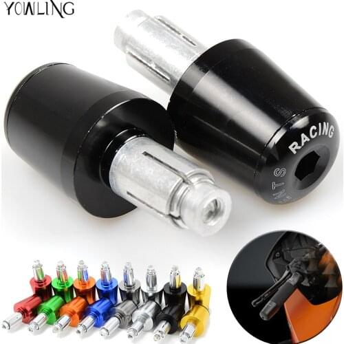 Motorcycle CNC 22MM Handlebar Grips Handle Bar Cap End Plugs For SUZUK Hayabusa 1300 GSR 600/750 GSXR 600/750 SV 650 SV650