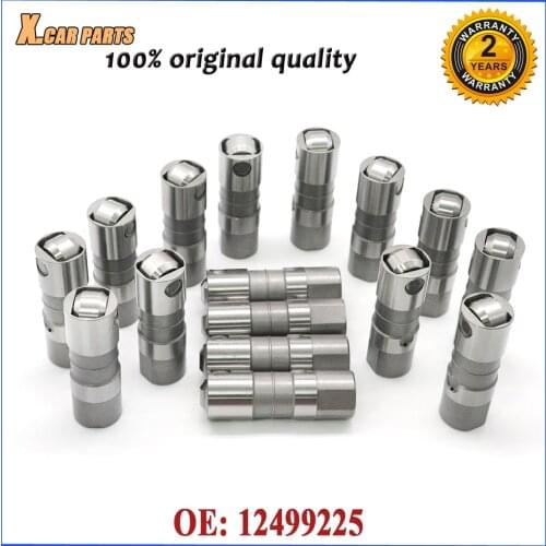 16pcs Performance Hydraulic Roller Lifters 12499225 For Chevrolet Silverado Camaro GMC Sierra Tahoe Cadillac CTS-V LS7 LS2 LS1