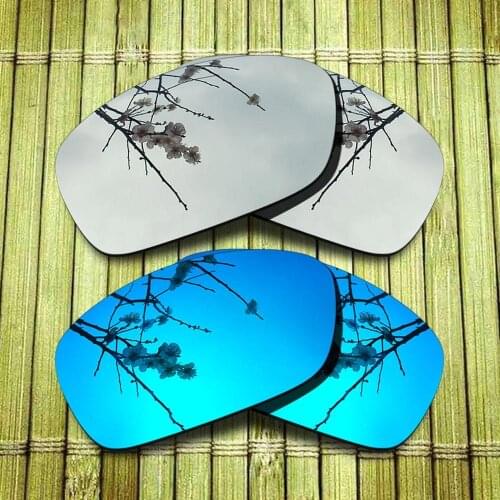 Polarized Replacement Lense For-Oakley Hijinx Sunglasses Frame - Chrome & Blue Combine Options