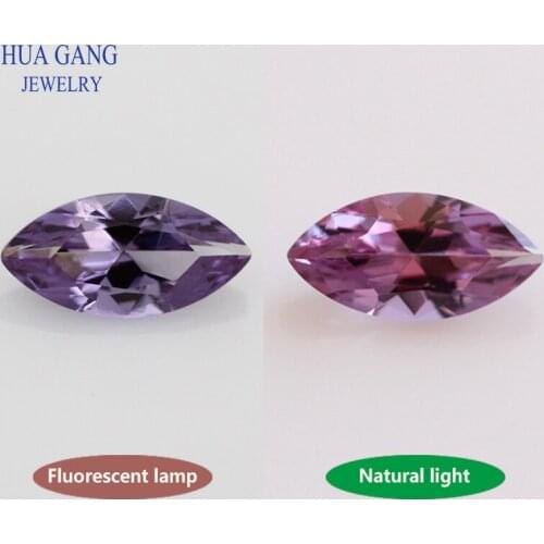 Marquise Shape 46# Discolors Marquise Shape Synthetic Corundum Stone For Jewelry Size 1.5x3-6x12mm Free Shipping
