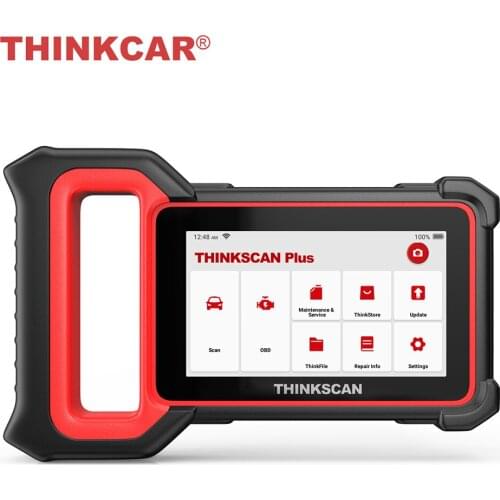 THINKCAR Thinkscan Plus S4 OBD2 Automotive Diagnosis Tools ABS ECM Systems Multi-Languages EOBD OBD 2 Diagnostic Auto Scanner