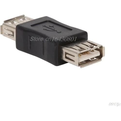 USB Connector 480Mbps USB 2.0 Type A Female To Female Converter Adapter For Computer Laptop Charging Data Transferring New