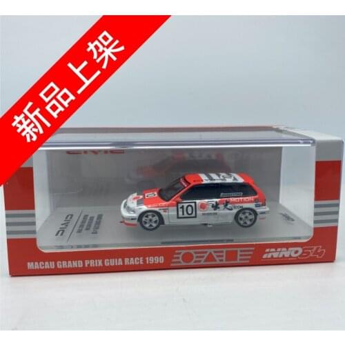 IN NO 1:64 MACAU GRAND PRIX GUIA RACE 1990 Alloy model car Metal toys for childen kids diecast gift