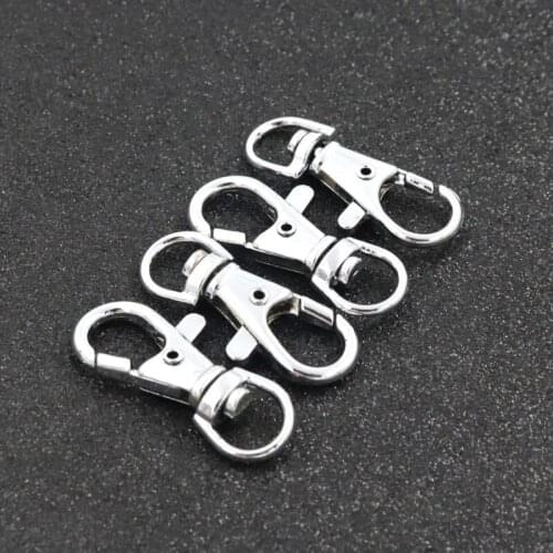 10 pcs 37mm Stainless Steel Buckle Losber Claps For Jewelry Making Dy Necklace Bracelet Finding Accessories Wholesale Supply