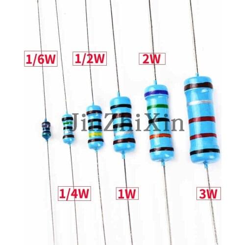 1/6W metal film resistor 82R 91R 100R 120R 150R 180R 200R 220R 240R 270R 300R 330R 360R 390R 430R