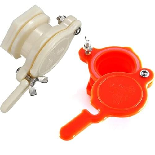 10PCS Beekeeping tools bee honey flow seal gate tap bottling extractor valve door mouth plastic equipment supplies wholesale
