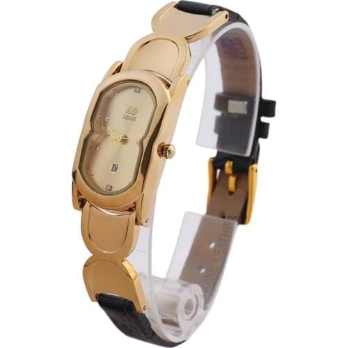 2020 IDIS Leather High Quality Leather Watch Fashion Designer Wristwatches Student Women Watch