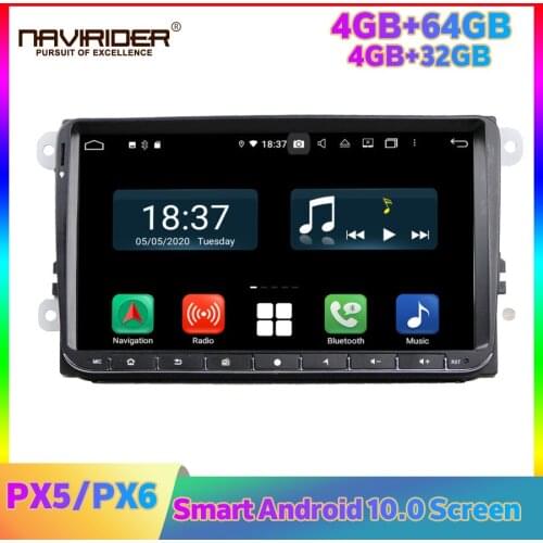 PX5 PX6 Car Android Radio Multimedia Player For VW Tiguan Polo Jetta CC Passat DVD Navigation GPS Carplay Head Unit Autoradio