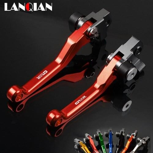 For Honda CR 125 CR 250 Dirt Bike Pivot Lever Motorcycle Brake Clutch Lever CR125 CR250R 1992-2007 2005 2006 CNC Accessories