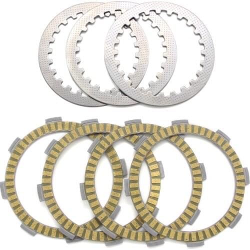 Motorcycle Clutch Friction Disc Plate Kit For Honda XL100 SZ/SA/SB XR100 XR100R CRF100 XZ100 CR50 NSR50V NSR50X CR60 CRM75 NSR75