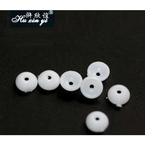 HXY 100PCS Semicircle road sub block half round block without sharp angle carp fishing gear accessories fishing bead