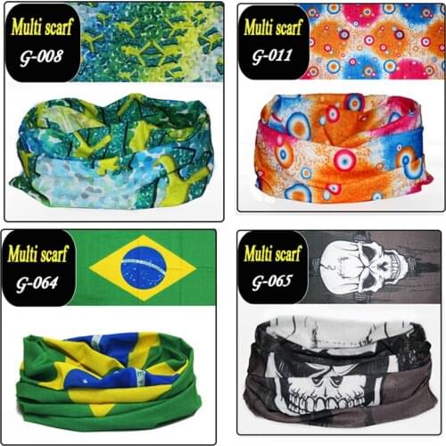 Multi Functional Color Bandana Helmet Camping Neck Face Shield Mask Scarf Paintball Ski Sport Headband Hiking Scarves Ciclismo