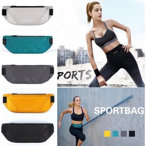Fashion Casual Small Sports Waist Pack With Headphone Hole Travel Sport Holiday Money Wallet