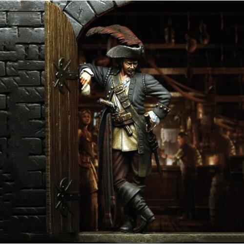 1/24 Scale Unpainted Resin Figure Building Kit