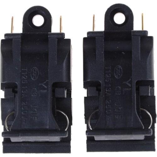 New 2pcs 13A Thermostat Switch Electric Kettle Kitchen Switch Mini Home Appliance Parts