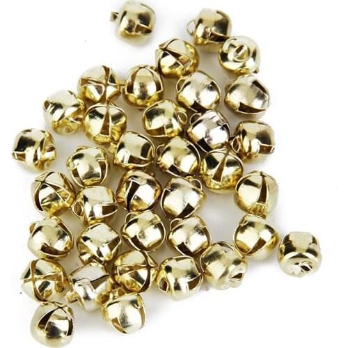 SDFC-Mini DIY Metal Bells Handy Crafts 6mm Lot of 100pcs