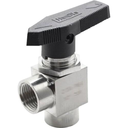 304 Stainless Steel 1/4" Female Shut Off Ball Valve Water Gas Oil 915 PSI