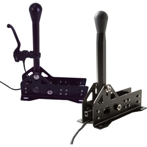 PC Racing Games SRS Sequential Shifter Gearshift SIM For Logitech G25 G27 G29 T300 T500 FANATEC Handbrake System USB Hand Brake