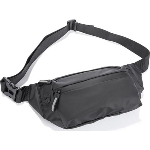 Waterproof Man Waist Bag Fashion Chest Pack Outdoor Sports Crossbody Bag Casual Travel Male Bum Belt Bag