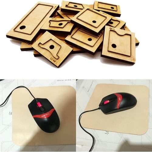 Japan Steel Blade Rule Die Cut Steel Punch mouse pad Cutting Mold Wood Dies for Leather Cutter for Leather Crafts 200x200mm