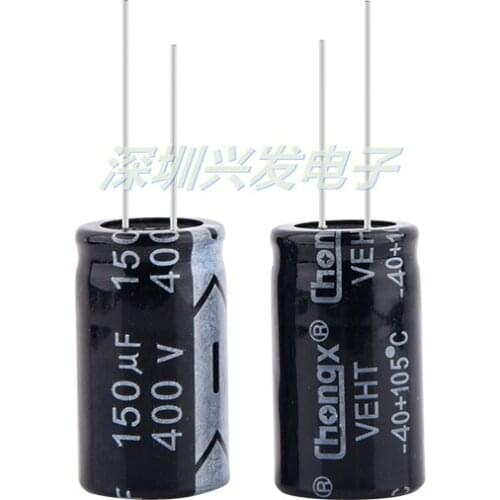 3PCS 400v150uf switch power supply plug-in commonly used new electrolytic capacitor 150 uf 400 v 18 x30mm size