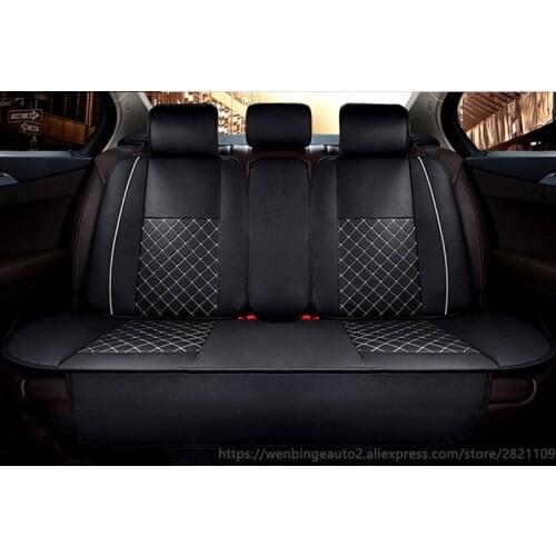 Only car rear seat covers For Mazda 3 6 CX-5 CX7 323 626 M2 M3 M6 Axela ATENZA Familia auto accessories car styling 3D Black