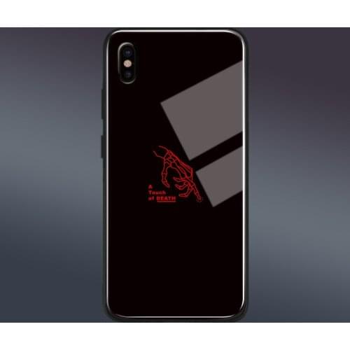 A Touch Of Death dark style Gothic aesthetic glass Soft silicone Phone Case For iPhone 5s Se 6 6s 7 8 Plus X XR XS 11 PRO MAX