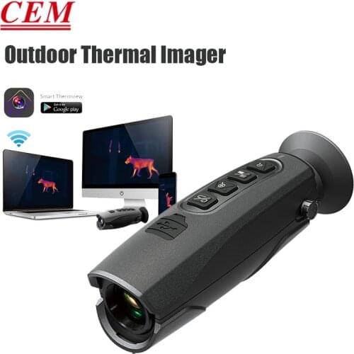 CEM Thermal Camera T-72 Hunt Night Vision Monocular Thermal Imager for Hunting Wild Boar Wolf Rabbit and Outdoor Observation