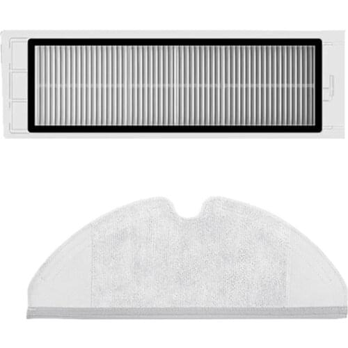 Hepa Filter Water Tank Filter Full Area Mop Rag for Xiaomi Roborock S5 Max S6 MaxV S50 S51 Robot Vacuum Cleaner Parts