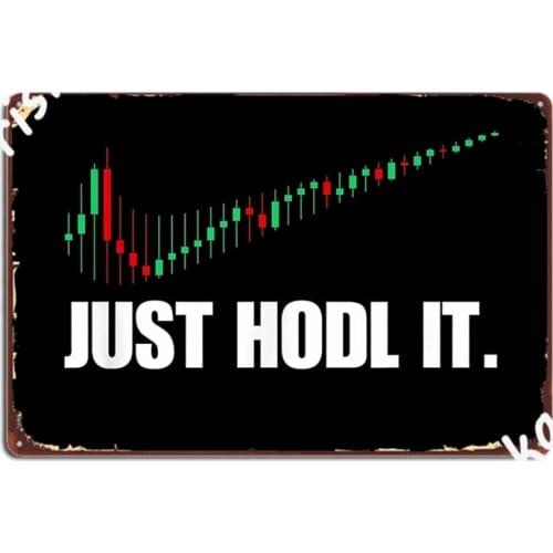 Hodl Bitcoin Cool Btc Bitcoin Metal Signs Club Party Bar Cave Classic Painting Decor Tin sign Posters